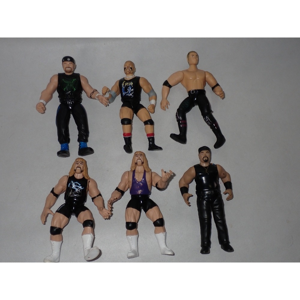Lot Jakks Pacific Wrestling Figures Triple H, Road Dog Jesse James, Al Snow MORE